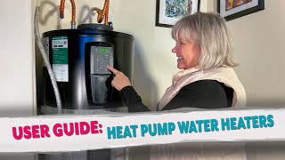 How to Use Your New Heat Pump Water Heater