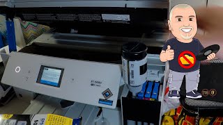 Refilling ink on an ESPON EcoTank Printer ET-15000