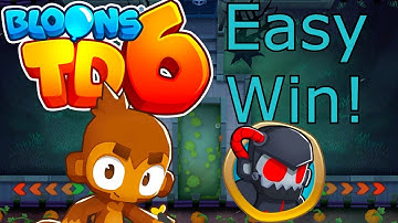 How to beat Haunted on Hard! (No Monkey Knowledge) Bloons TD 6