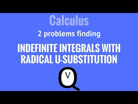 Calculus - Indefinite