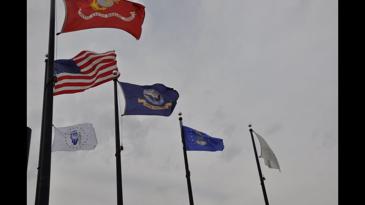 2017 Illinois Bicentennial Flag Raising