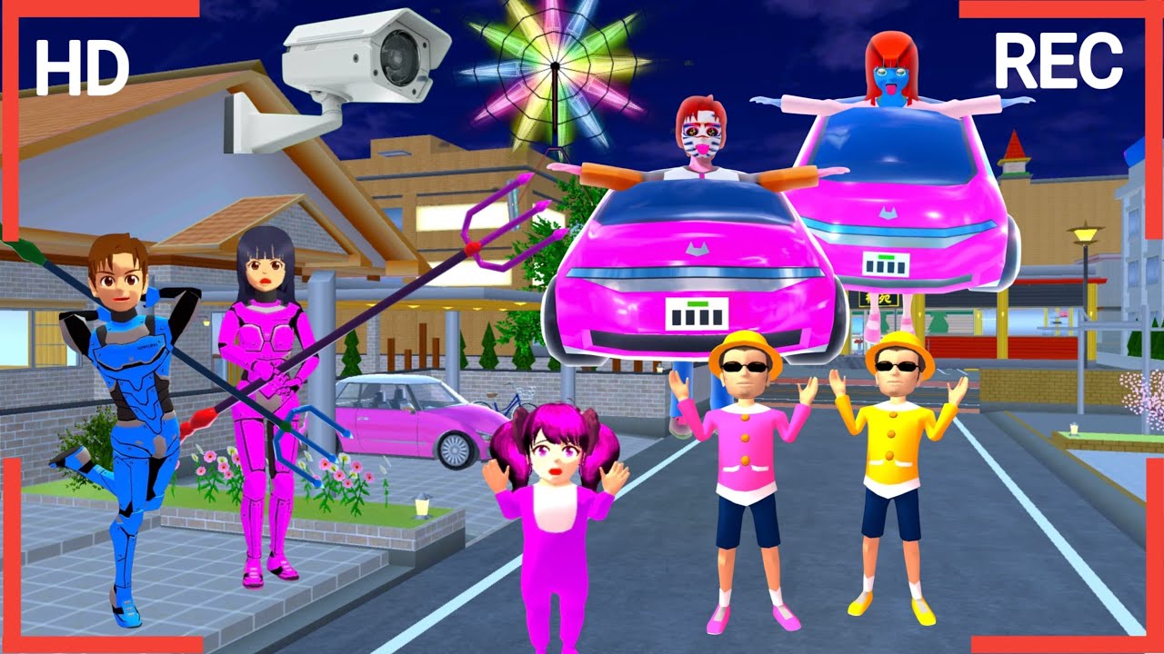 CCTV Rekam Anomali Mirip Yuta Mio Berbadan Mobil Menyerang Kota Pasukan Rangers Mengalahkannya ||SSS