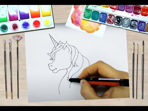 Video: Cum Să Desenezi Un Unicorn