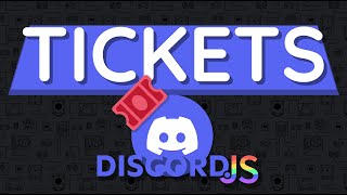 Crea un SISTEMA DE TICKETS para tu BOT DE DISCORD  Tutorial para principiantes