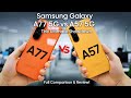 Samsung Galaxy A77 5G vs A57 5G 2026 – Which One Performs Better 🔥 Ultimate Speed &amp; Power Compariso