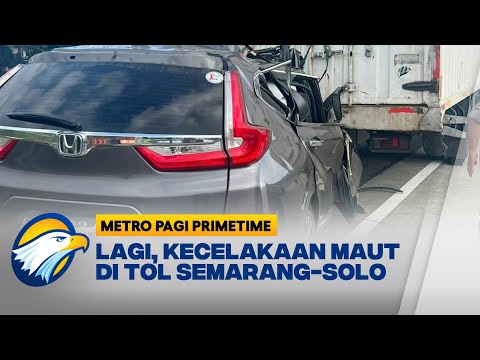 Kecelakaan Maut di Tol Semarang-Solo, Minibus Hancur Usai Tabrak Truk Box