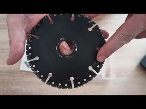 Алмазные диски для УШМ. Универсальный диск и диск по металлу .Тест и сравнение