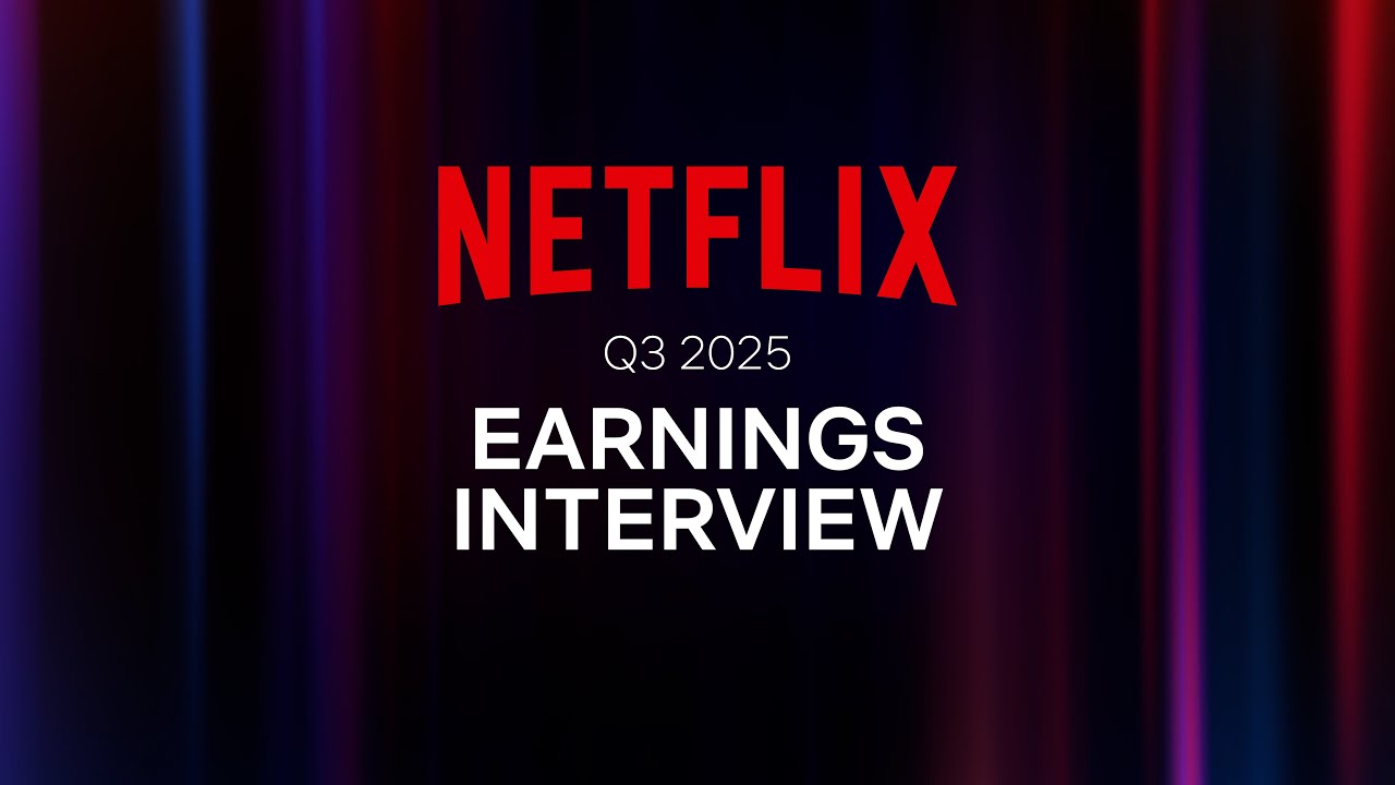 Netflix Q3 2025 Earnings Interview - YouTube