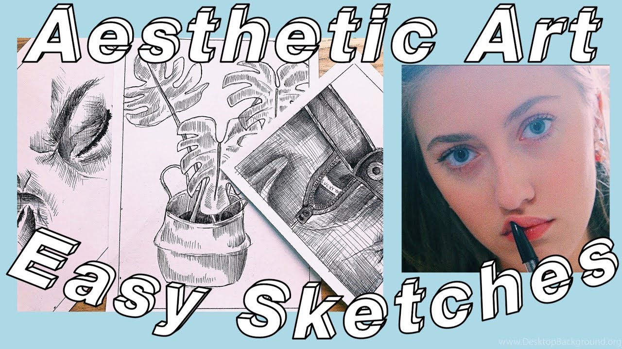How to Make Aesthetic Art (that's EASY and CHEAP) - YouTube