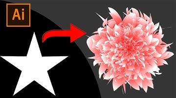 Create Stunning AI-Inspired Abstract Flower Art in Adobe Illustrator | Vector Art Tutorial