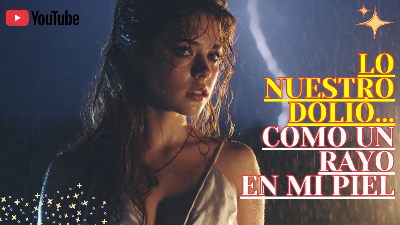 Lo Nuestro Dolió – La balada para cuando un adiós te quema el alma como un rayo en la piel ⚡🥀💔