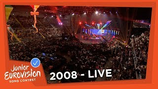 Recap of all the songs of the 2008 Junior Eurovision Song Contest