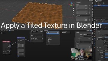 Apply a Tiled Texture  in Blender