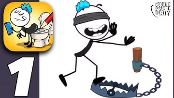 Troll Master: Draw One Part - Gameplay Walkthrough Part 1 (iOS, Android)