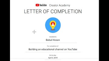 Building an educational channel on YouTube.: YouTube Creator Academy Course exam answers.