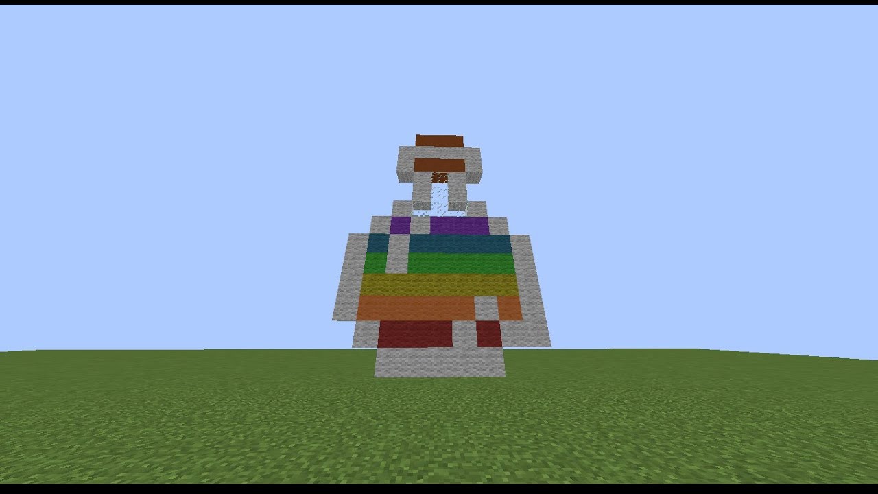 Minecraft İksir Şişesi Yapımı - YouTube Minecraft İksir Şişesi Yapımı - YouTube