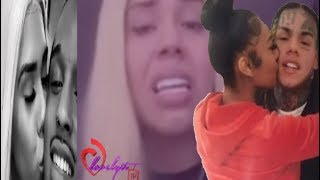 6ix9ine's Baby Mama breaks down CRYING over him& jade+ is she FAKING her relationship Bennie Bates🤔