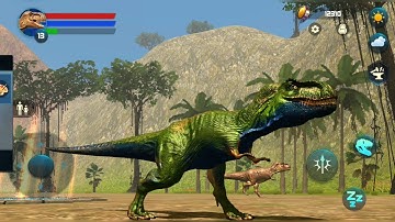 Best Dino Games -Tyrannosaurus Simulator Android Gameplay - T-Rex Simulator Android Gameplay