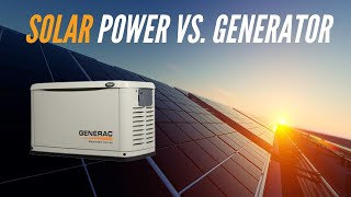 Solar Power Vs Generator