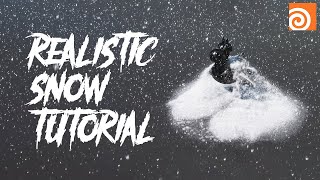 Create Realistic Snow || Houdini FX Tutorial