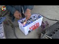 Dead old lead Acid Battery Restoration| Container Replacement | Amazing Technique.