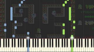 Video thumbnail of "Bubble Bobble - Main Theme [Piano Tutorial] (Synthesia)"