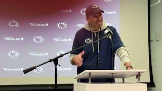 Penn State coach Matt Campbell updates spring practice; young tackles, linebackers & more