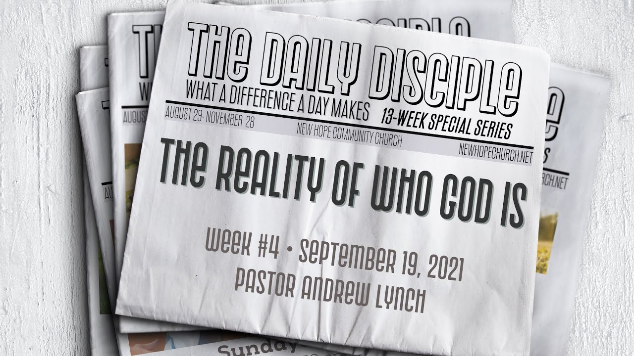 The Reality of Who God Is