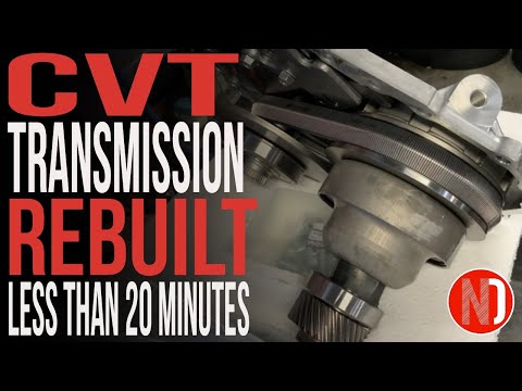 CVT Transmission Rebuild in Less Than 20 Minutes – Nissan NV200 | Nissan Doctor