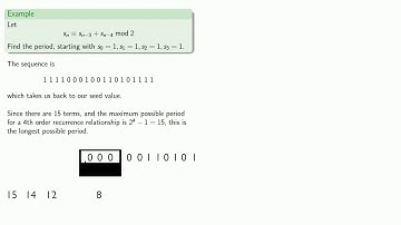 Linear Feedback Shift Registers, Part One