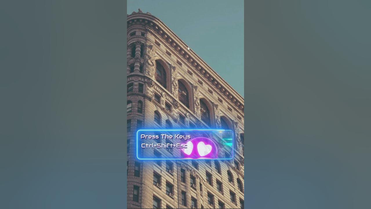 Task Manager Windows Shortcut