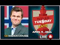  magnus carlsen  titled tuesday late  april 9 2024  chesscom