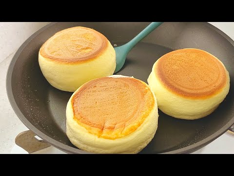 видео: 계란 2개로 폭신폭신 부드러운 수플레 팬케이크 만들기 🥞 | Souffle Pancake