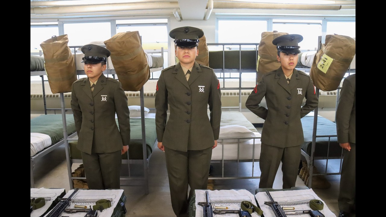 USMC Recruit Final Inspection- Golf Company- MCRD San Diego- Marine Corps Boot Camp