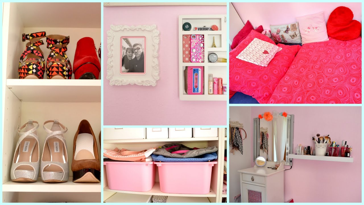 Meine roomtour ⡠rosa mädchenzimmer youtube