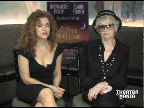 Bernadette Peters and Elaine Stritch talk about Broadway's A Little Night Music