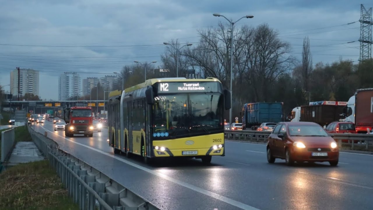 Solaris Urbino 18 IV #2602, PKM Sosnowiec (Przejazd, M2)