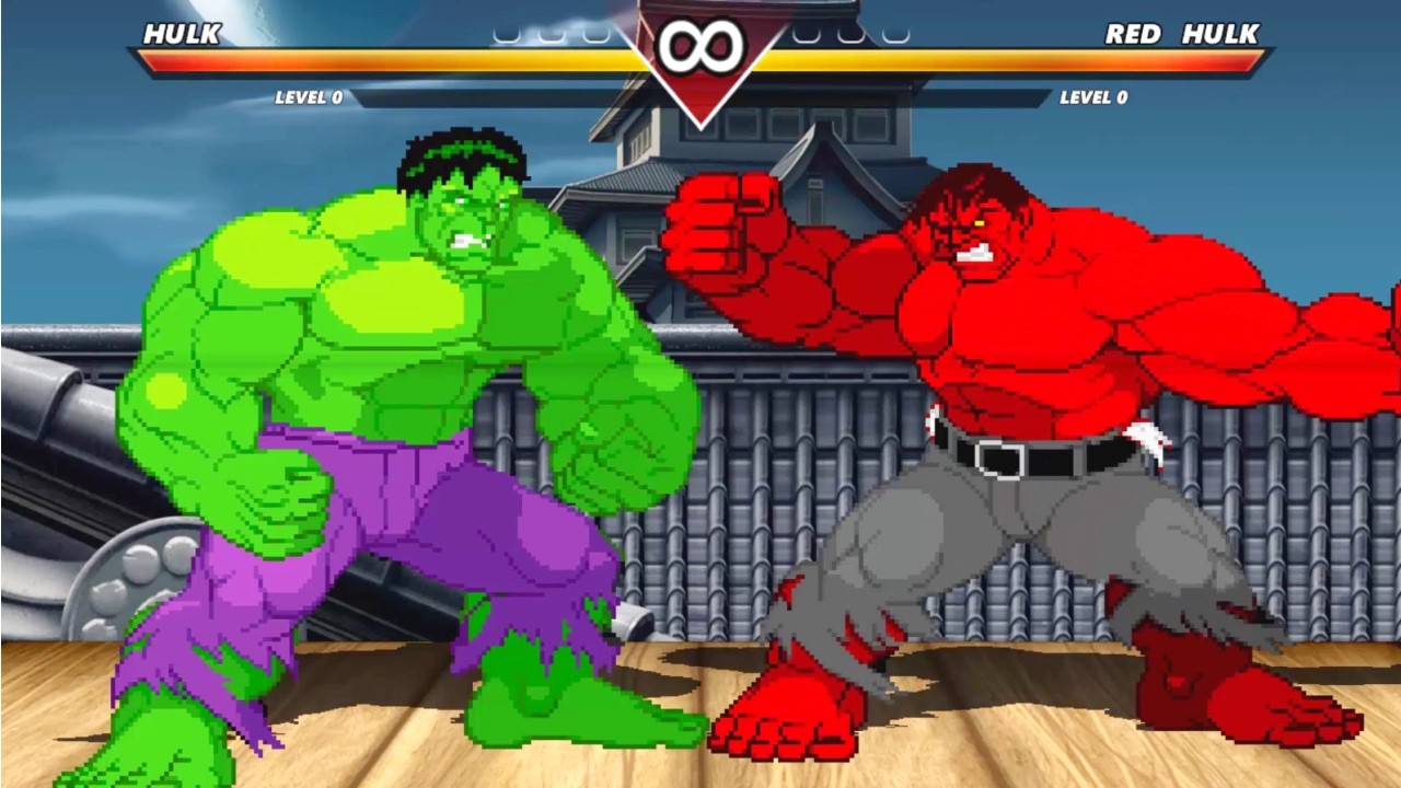 Green Hulk VS Red Hulk I HIGH LEVEL EPIC FIGHT - YouTube