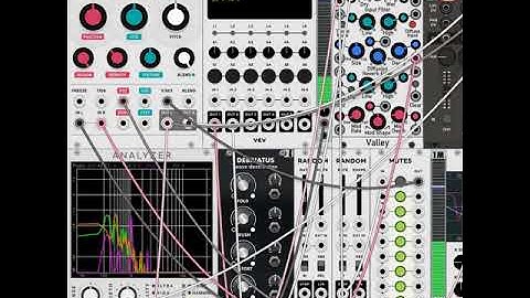 Ambient Modular Inspired by Javanese Gamelan Tuning / Pelog Scale with Pure Data Patch and VCV Rack