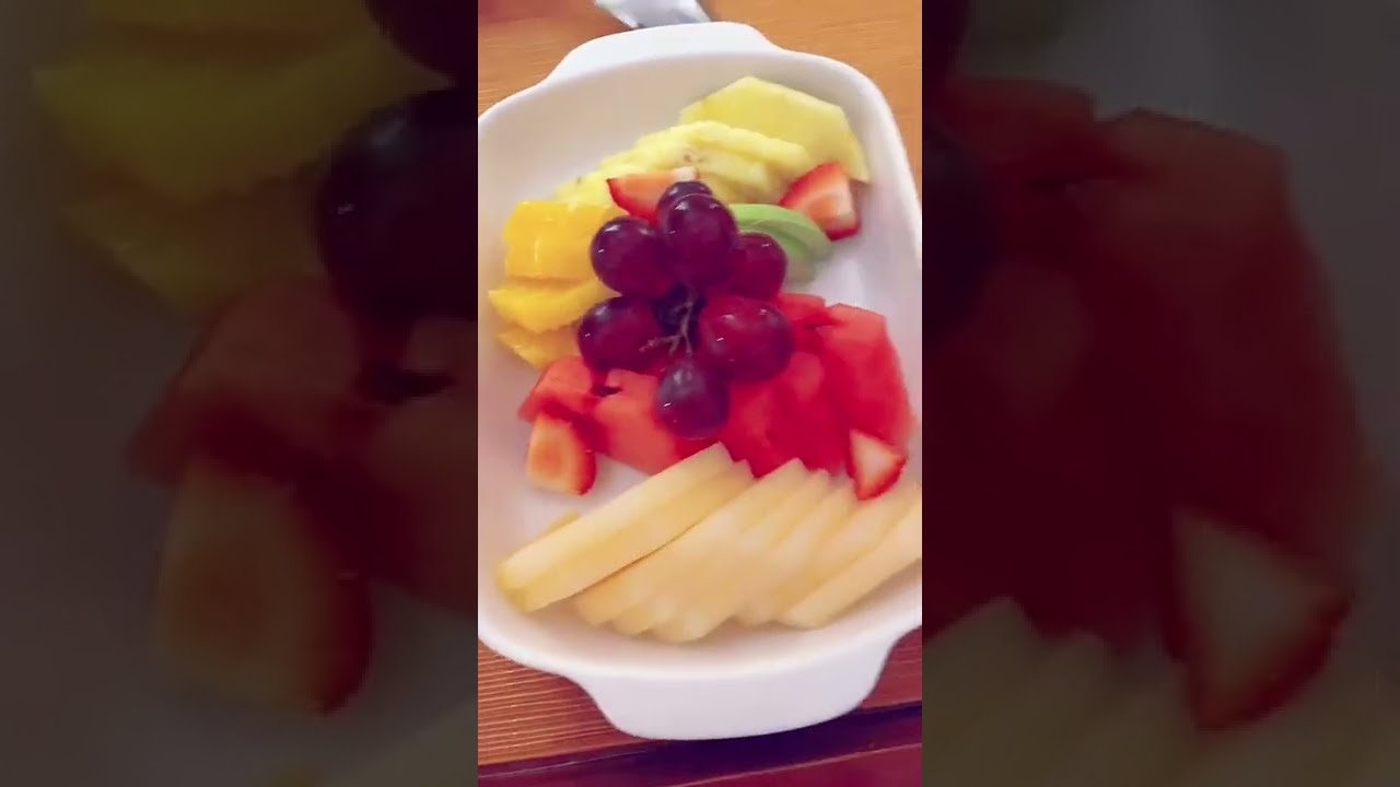 Fruits platter mix fruits YouTube
