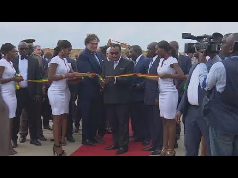 Congo unveils new docks in commercial city port