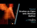Brushes on cajon lesson with Matthias Haffner