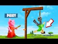I RAN Into PIGGY'S TRAP in ROBLOX! (Scary)