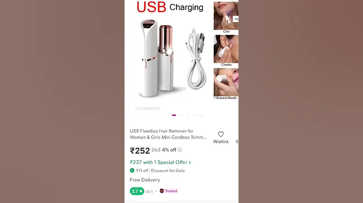 meesho😱random finds painless hair removal🤩under -₹252🙃#yt #viral #shorts #shortfeed #treding #viral