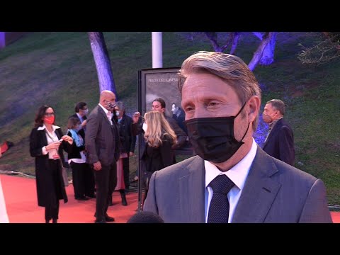 Mads Mikkelsen at Rome Film Fest Red Carpet