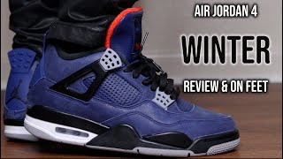 jordan 4 loyal blue on feet