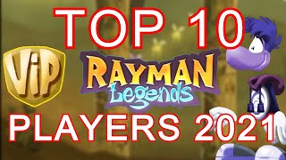 Top 10 Rayman Legends Players of 2021