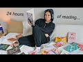 Reading viral tik tok books for 24 hours