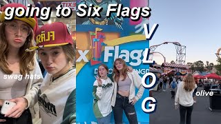 Going to Six Flags vlog! (home edition) | Ella Katherine