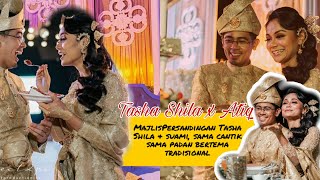 Majlis Bersanding Tasha Shila, meriah tema Tradisional!